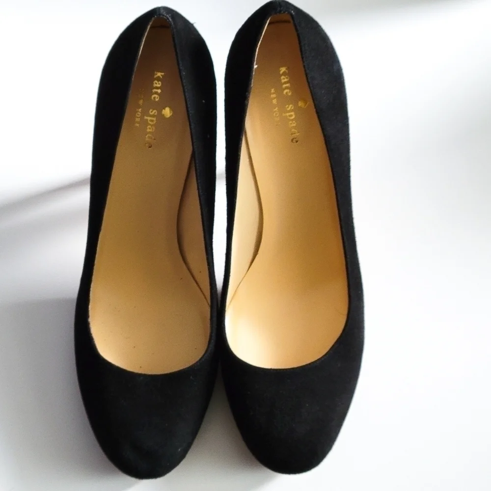 Kate spade black Pump Preppy Academia Corpcore Office Siren heels 9.5B